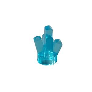 LEGO Crystal 5 Point Rock 1x1 Trans Light Blue 52 Frozen‎ Replacement Piece Part